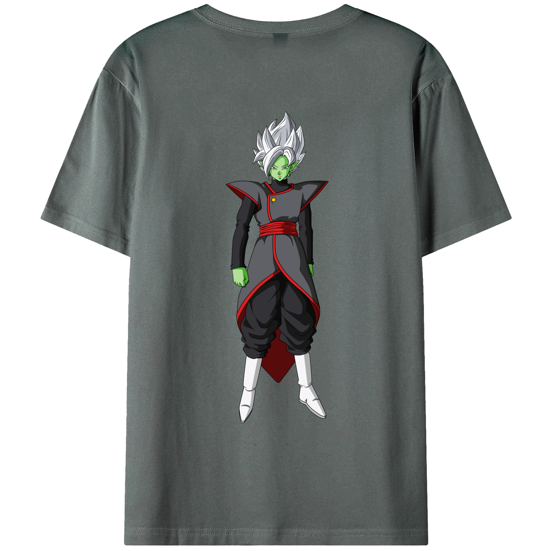 （画像用） ドラゴンボール ベジット DRAGON BALL Vegetto 綿100％ メンズ半袖Tシャツ（バックプリント） 通気性